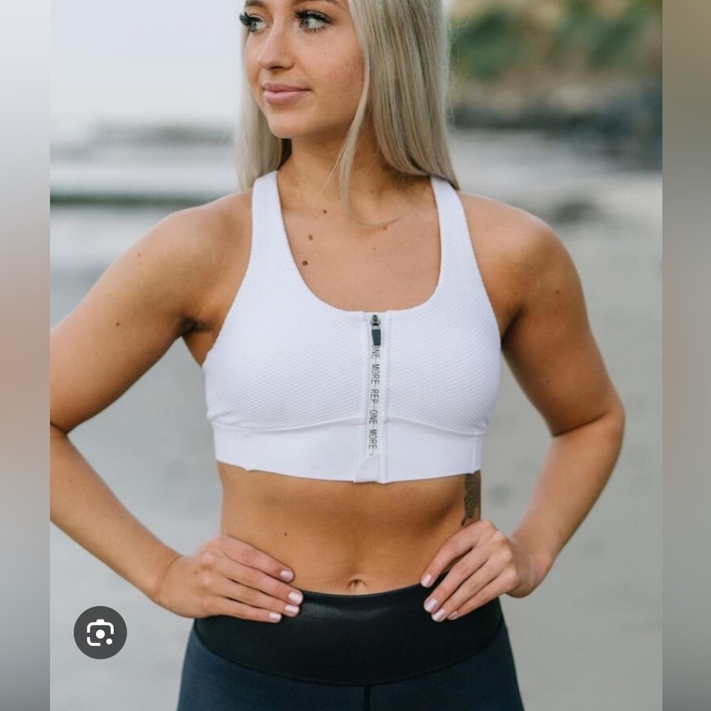 ZYIA White Sports Bra
